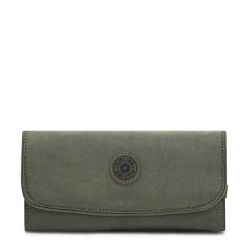 Kipling Money Land Snap Wallet Plånbok Gröna | SE 1026SG